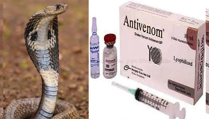 সাপের কামড়ের প্রতিষেধক  ‘এন্টি ভেনম’ দেশের সব উপজেলায় সরবরাহের নির্দেশ!
