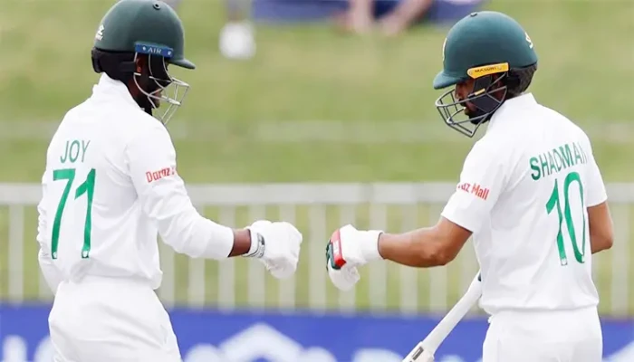 ব্যাটিংয়ে সাদমান-জয়ের উদ্বোধনী জুটিতে ১০০ পার!