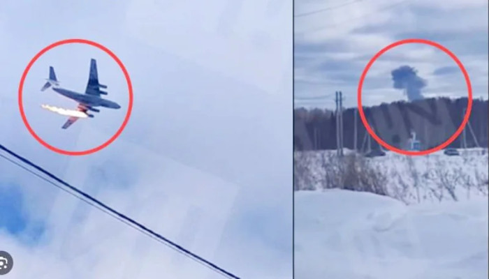 রাশিয়ায় একটি সামরিক কার্গো বিমান বিধ্বস্ত, বিমানের সবাই নিহত!