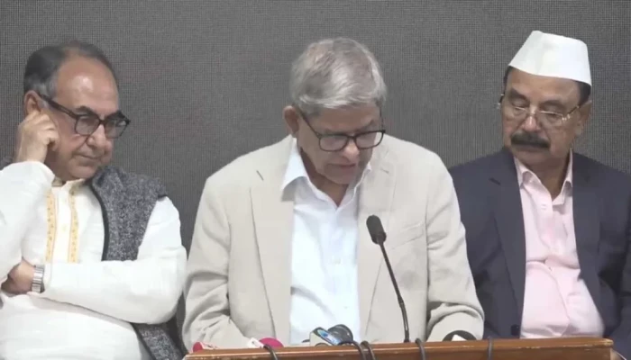 নির্বাচন বানচাল করবার জন্য হাদীকে হত্যা করা হয়েছে: মির্জা ফখরুল